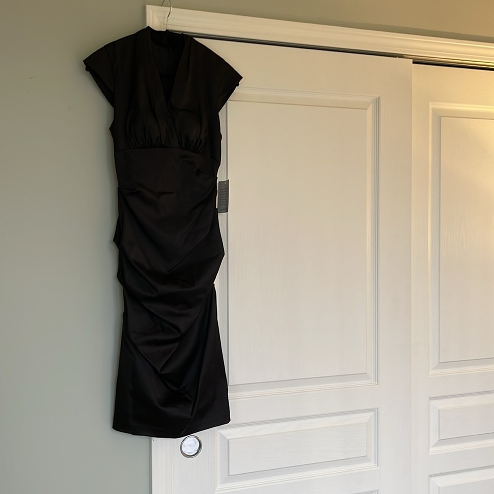 Sleek black Xscape dress
